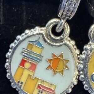 Disney’s Caribbean Beach Resort Pandora Charm Double Sided Dangle NEW